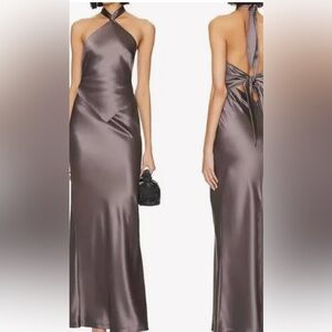 Retrofete Charcoal Ester Dress